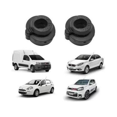 Imagem de Par Coxim Radiador Grand Siena/novo Palio/novo Uno Original 51806982 -