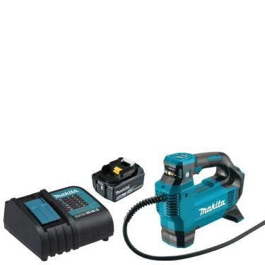 Imagem de Mini compressor DMP181Z makita com bateria e carregador