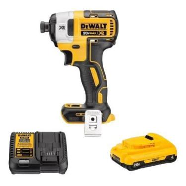 Imagem de Parafusadeira De Impacto Dcf887 Bateria 4ah Compact Dewalt - Dewalt 