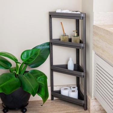 Imagem de Estante Organizadora Geo Canto 4 Prateleiras - Organize