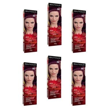 Imagem de Beauty Color Tintura 76.44 RUIVO ABSOLUTO TESTE 45gr (06 Unidades) Cor