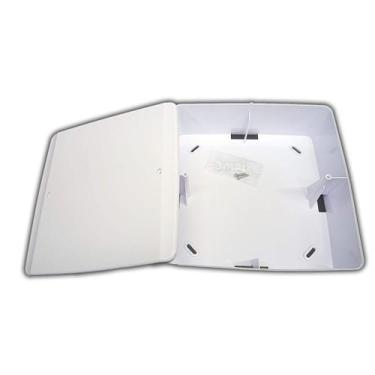 Imagem de Kit 2 Caixa de Passagem 20x20 Elétrica Branca Sobrepor - ILUMI