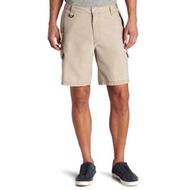 Imagem de Gramicci Bermuda cargo masculina Inyo Mesa, 34, cáqui de praia