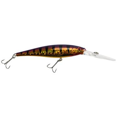 Imagem de Berkley Isca de pesca Flicker Minnow, Slick Purple Bengala, 6 g, 7,5 cm Crankbaits, perfil realista, curva de mergulho afiada chega a pescar rapidamente, equipada com gancho Fusion19