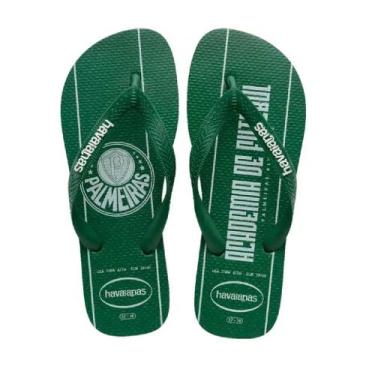 Imagem de Chinelo Havaianas Top Times Paulistas Brasileirão, Palmeiras, 41/42
