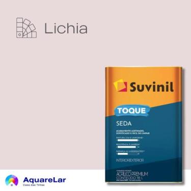 Imagem de Toque Seda Suvinil Acetinado 16L, LICHIA