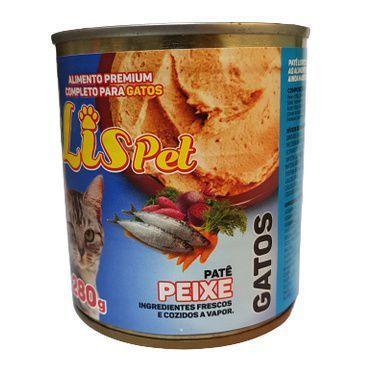 Imagem de 12 UNID - Alimento Completo / Ração Úmida / Patê para Gatos - LISPET -