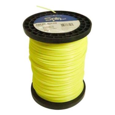 Imagem de Fio Nylon Roçadeira Redondo 2kg 3mm P/ Stihl Husqvarna Nakan - Spin/Vu