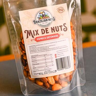 Imagem de Mixed Nuts salgado saborizado  com Paprica defumada - 142g - Brazlian 