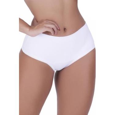 Imagem de Calcinha Gestante-pós parto cintura alta Cós largo de Microfibra - Bio