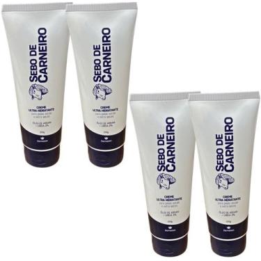 Imagem de CREME ULTRA HIDRATANTE SEBO DE CARNEIRO ARGAN +URÉIA 200gr DEMAZON KIT