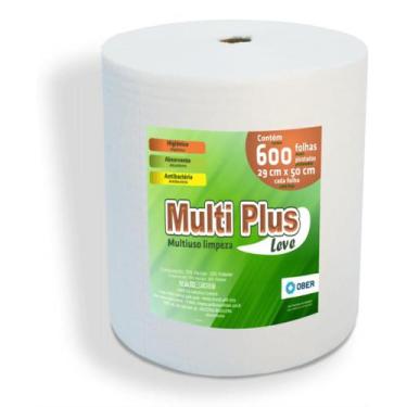 Imagem de Pano Multiuso Wave Multiplus - 29cm X 300m - 600 Folhas - 35g/m² - Bra