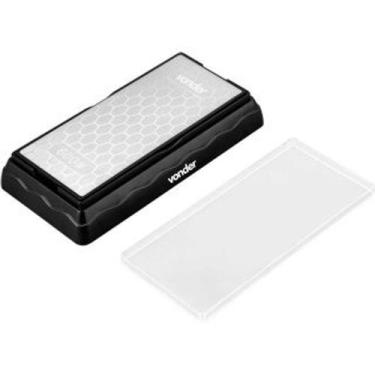 Imagem de Pedra para Afiar Diamantada Dupla Face - G 600/1200, Base de 7" VONDER