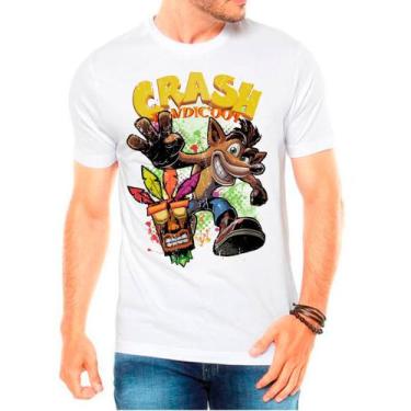 Imagem de Camiseta Crash Bandicoot Playstation Lançamento 04 - DESIGN CAMISETAS,