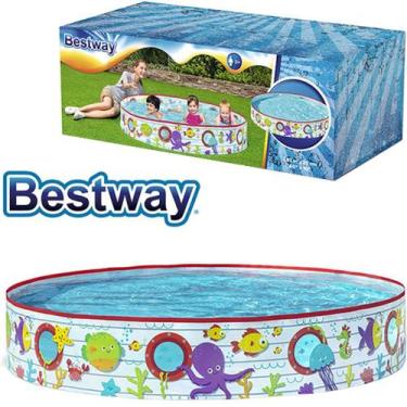 Imagem de Piscina semirrigida 435l fun 25x152cm de ø na caixa - BESTWAY/ETILUX