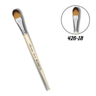 Imagem de Pincel Condor 426-18 Língua de Gato Sintético Cabo Curto