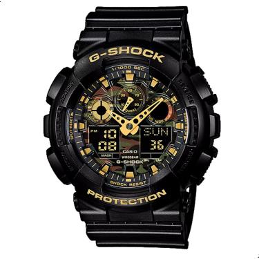Imagem de Relógio Masculino Casio G-Shock Camuflado GA-100CF-1A9DR