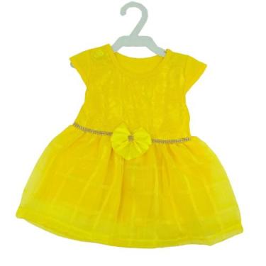 Imagem de Vestidos Menina Roupa Bebê 1 und. De 2 A 6 Meses/revenda/infatil - FeM