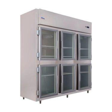 Imagem de Minicâmara Comercial Frilux Inox 6 P De Vidros 1400 Litros, 220V