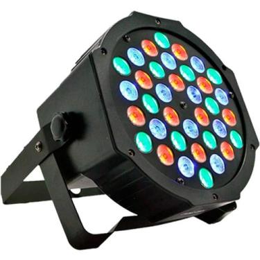 Imagem de Canhão Iluminação Slim Par 64 36 Leds 1W Rgb Bivolt - Lorben