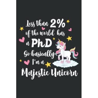 Imagem de Phd Doctorate Majestic for Grad Students: HEARTS JOURNAL - 6" x 9", 120 Pages: Planner, Lined College Ruled Paper, Journal, Diary, Matte Finish Cover.