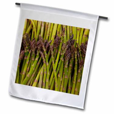 Imagem de 3dRose Scotts Asparagus Farm, Marlborough, Nova Zelândia - Douglas Peebles - Bandeira de jardim, 30 x 45 cm