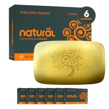 Imagem de NATURAL - Combo Sabonete Cúrcuma Kit com 6 unidades
