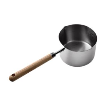 Imagem de YWJLQH Panela pequena mini panela de sopa ferramentas de cozinha frigideira portátil antiaderente para ferver leite manteiga aquecedor pan, 500ml