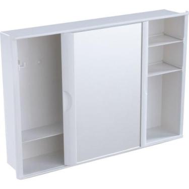 Imagem de Armario Plastico Astra Externo 46,5X32 Branco A23*Br1, Branco