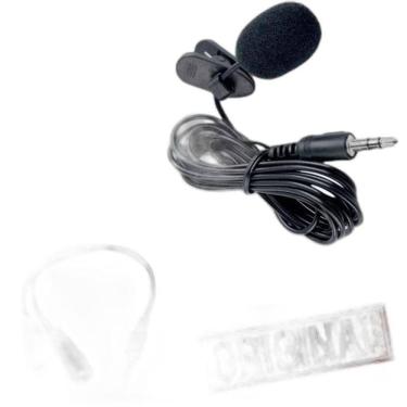 Imagem de Microfone de Lapela Kit Youtuber + Adaptador + Extensão 3m