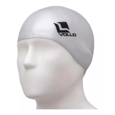 Imagem de Touca de natação 100% silicone - VOLLO, Prata