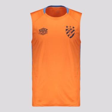 Imagem de Regata Umbro Sport Recife Treino 2025 Laranja, G