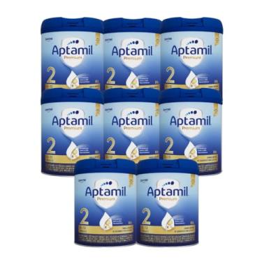 Imagem de Fórmula Infantil Aptamil Premium 2 800g - Kit 8 latas
