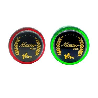 Imagem de Kit Com 2 Yo-yos Profissionais Master Gold York (Ioio, Yo-Yo) (Vermelho e Verde)