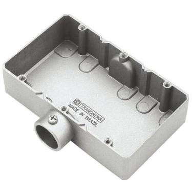 Imagem de Condulete Triplo 3/4" Tipo "et" - Sem Tampa / Rosca Bsp / Com Pintura 