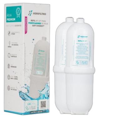 Imagem de Kit 2 Refis Filtro Para Purificador Soft Everest Premium