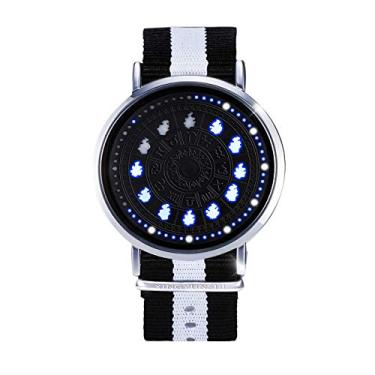 Imagem de Wild for Life Anime Saint Zodiac Seiya Constellation Edição de Colecionador Touch LED Watch (Prata)