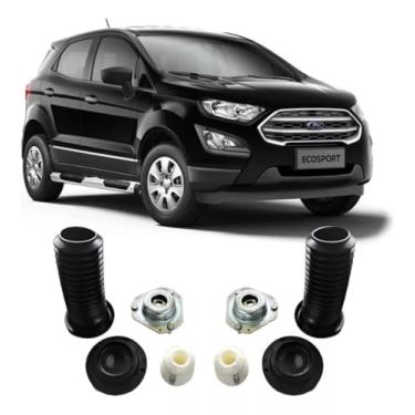 Imagem de PAR KIT COXIM BATENTE COIFA AMORTECEDOR DIANTEIRO NEW ECO SPORT 2012 2013 2014 2015 2016 2017 A 2021