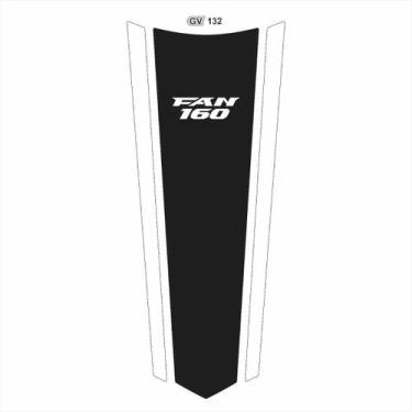 Imagem de Adesivo Pvc Resinado P Proteger Tanque Honda Cg 160 Fan - Resitank