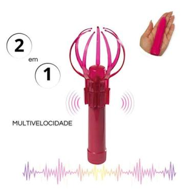 Imagem de Vibrador Personal Com Ponteira Massageadora Magnificent Feeler - Nanma