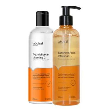 Imagem de Kit Labotrat Vitamina C - Água Micelar 250ml + Sabonete Facial 280ml