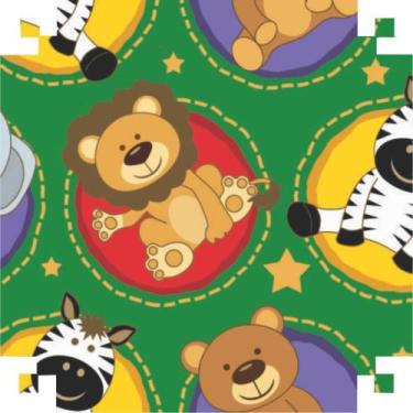 Imagem de Papel de Presente Bobina Couchê 60CM MOD125 Bichos 2 100M - VMP