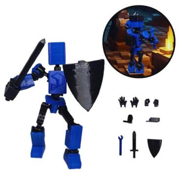 Imagem de Boneco Mini 13 - Dummy Articulado Action Figure Acessórios - NEWRAI