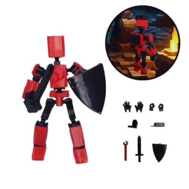 Imagem de Boneco Mini 13 - Dummy Articulado Action Figure Acessórios - NEWRAI