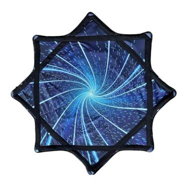 Imagem de Amagogo Fluxo de 24,41 ”de diâmetro, clássico leve, desafiador para iniciantes, brinquedo de fluxo rotativo de acessórios de dança divertido, Style D