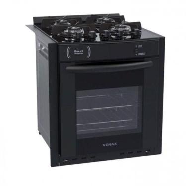 Imagem de Fogão de Embutir 4B Preto Venax Gaudi Bivolt (2197825375), Bivolt