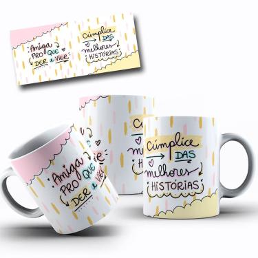 Imagem de Caneca Amizade É Tudo – Presente Perfeito para Melhor Amiga(o)