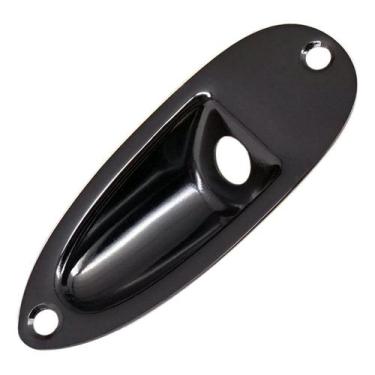 Imagem de Jack plate canoa p/ guitarra ronsani p-10 strato preto 670