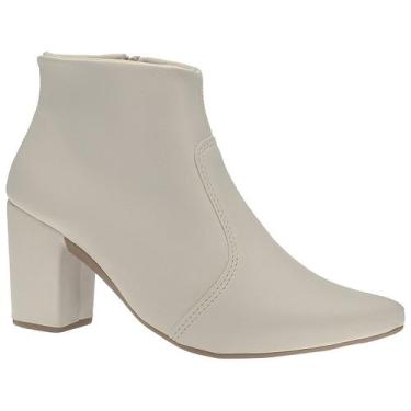 Imagem de Bota Coturno Feminina Salto Bloco Bico Fino Western Texana - LAZZLU, O
