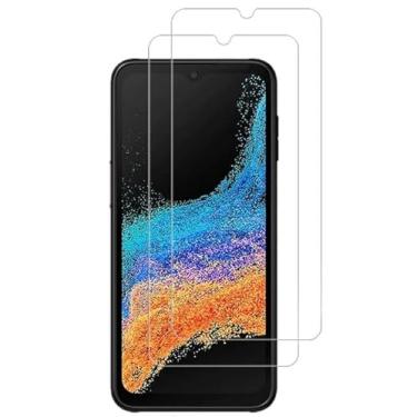 Imagem de Wireless PROTECH Pacote com 2 películas protetoras de tela de vidro temperado HD 9H compatível com celular Samsung Galaxy XCover6 Pro SM-G736